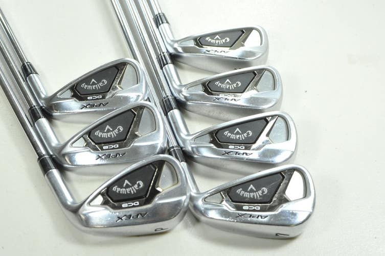 Callaway Apex 21 DCB 4-PW Iron Set Regular Flex Right Elevate MPH Steel # 205174