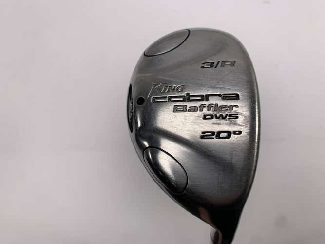 Cobra Baffler DWS 3 Hybrid 20* Aldila NV HL 65g Stiff Graphite Mens RH Dent