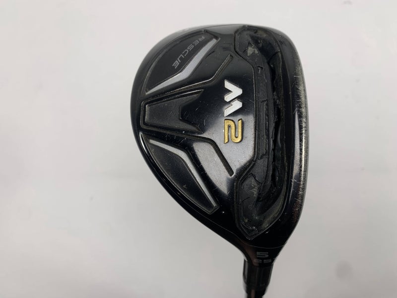 TaylorMade M2 5 Hybrid 25* REAX 55g Senior Graphite Mens RH Oversize Grip