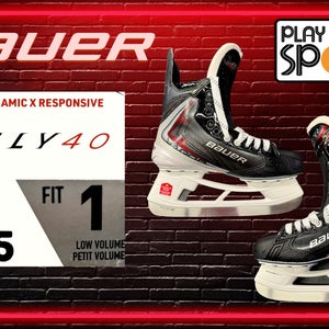 BRAND NEW! 2025 Bauer Vapor Fly40 Hockey Skates Regular Width Size 6.5
