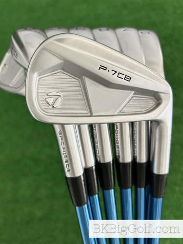 Taylormade P7CB 25 Forged Iron Set 5-A / True Temper Alloy Blue S200 120 Stiff