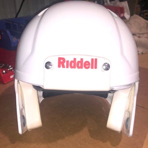 USED RIDDELL SPEED ADULT HELMET - SMALL - METALLIC WHITE - REJECT