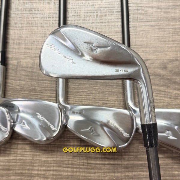 Mizuno Pro 245 Iron Set 4PW / Steelfiber, Stiff Flex (50)