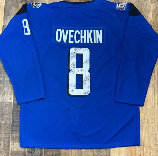 Alex Ovechkin 2025 Cherry Blossom Jersey (XL)