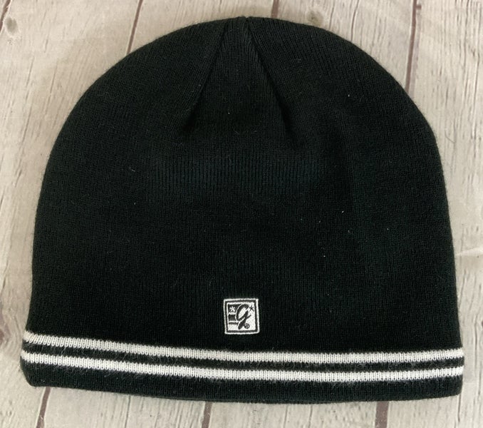 The Game Beanie Hat Black White OSFM