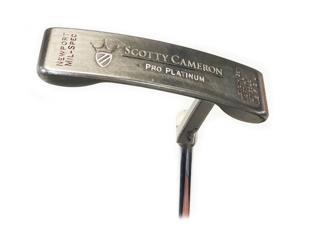 Titleist Scotty Cameron Newport Mil-Spec Pro Platinum 34.5" Blade Putter