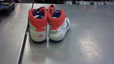 Used Adidas Wrestling Shoes White Junior 01.5 11339-S000195918
