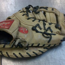 Used Rawlings GG ELITE BB/SB First Base RH Throw Tan 13" 11339-S000195900