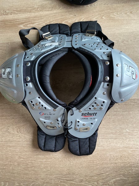 Large Youth Schutt Y Flex Shoulder Pads (Used)