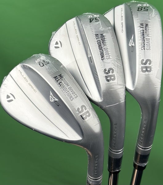 TaylorMade 2025 MG5 Wedge Set Right Hand 50-09*, 54-12*, 58-10* Steel RH NEW!