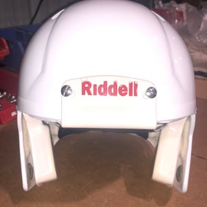 USED RIDDELL SPEED ADULT HELMET - MEDIUM - METALLIC WHITE - REJECT
