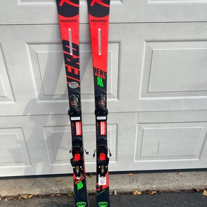 Rossignol Hero Athlete SL Pro 135 cm Racing Skis With Bindings (Used)
