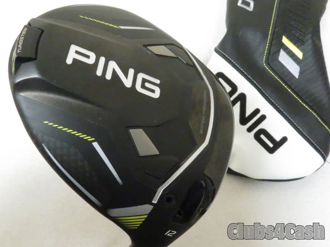 PING G430 MAX 10K Driver 12° Alta CB 55 Black SR-Flex SENIOR +Cover  Near MINT
