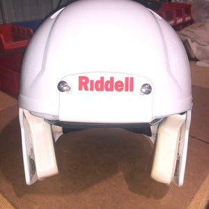 USED RIDDELL SPEED ADULT HELMET - MEDIUM - METALLIC WHITE - REJECT