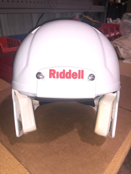 USED RIDDELL SPEED ADULT HELMET - MEDIUM - METALLIC WHITE - REJECT