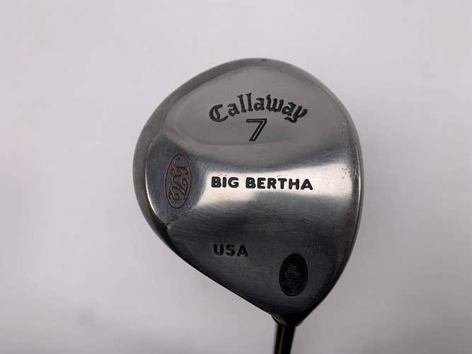 Callaway S2H2 Big Bertha 7 Fairway Wood 21* RCH 60 Regular Graphite Mens RH