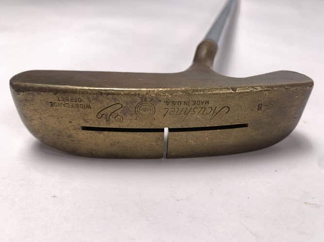 Acushnet Bullseye Wide Flange Offset Putter 34" Mens RH