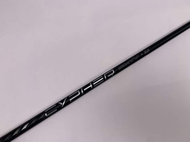 Project X Cypher Sixty 5.5 60g Regular Graphite Hybrid Shaft 37.75" Pull 0.370
