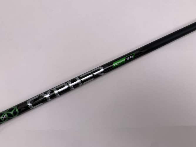 Project X Cypher Forty 5.0 40g Seniors Fairway Wood Shaft 42"-Callaway READ