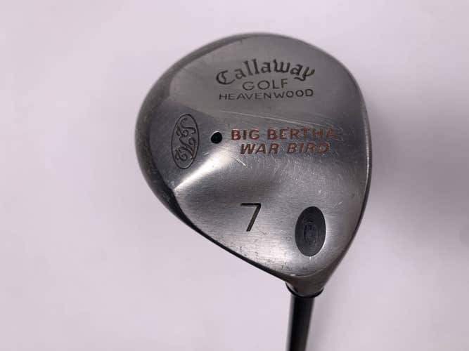 Callaway Big Bertha Warbird 7 Fairway Wood 21* RCH 96 Firm Graphite Mens RH
