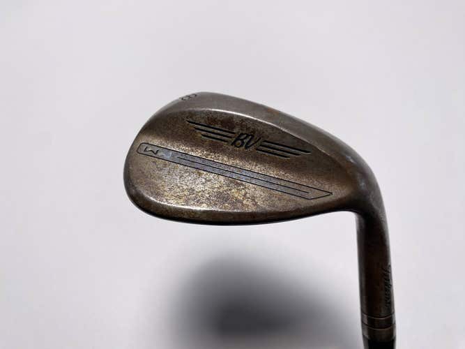 Titleist Vokey Wedgeworks Lob Wedge RAW 58* Tour ISsue S400 Black Steel Mens RH