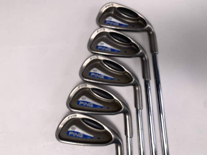 Ping G2 Iron Set 3-7 Blue Dot 1* Up TFC 100 Stiff Steel Mens RH