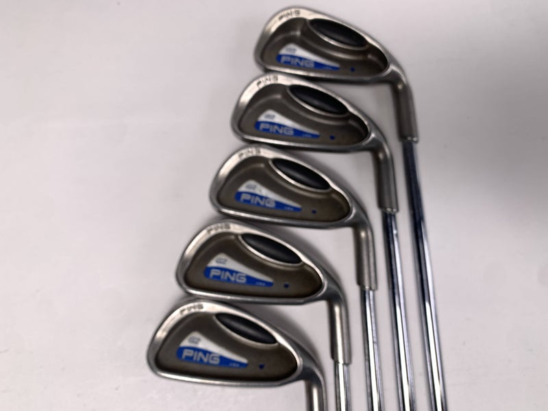 Ping G2 Iron Set 3-7 Blue Dot 1* Up TFC 100 Stiff Steel Mens RH