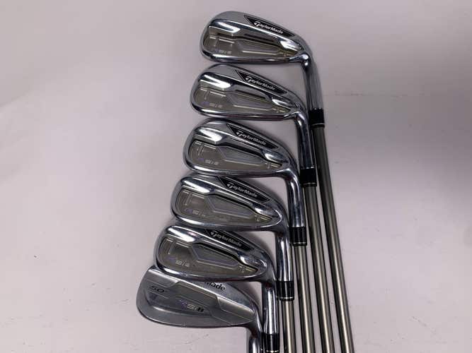 TaylorMade RSi 1 Iron Set 6-PW+GW REAX 45g Ladies Graphite Womens RH