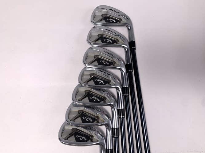 Callaway Apex CF 16 Iron Set 5-PW+GW Recoil Dart F3 75g Regular RH +1/2''