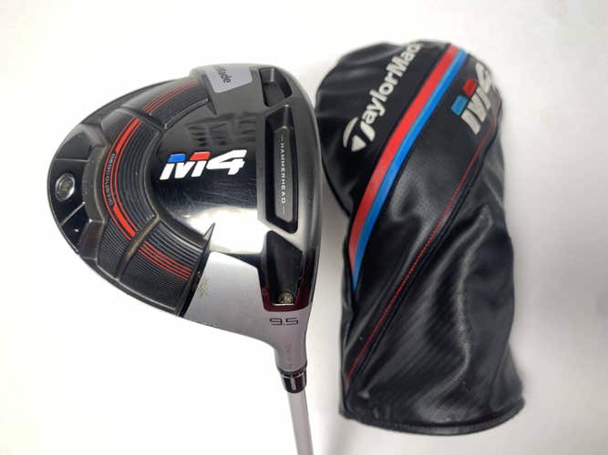 TaylorMade M4 Driver 9.5* Aldila Rogue 110 MSi Stiff Graphite Mens RH HC
