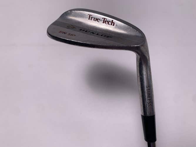 Dunlop True-Tech Sand Wedge SW 55* Wedge Steel Mens RH