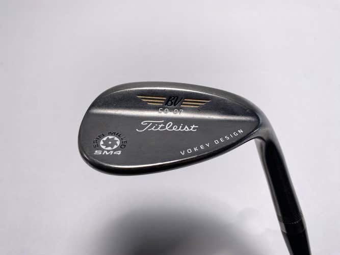 Titleist Vokey Spin Milled SM4 Black Lob Wedge LW 60* 7 Bounce Wedge RH