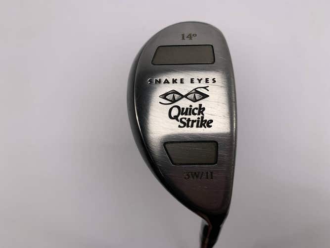Snake Eyes Quick Strike 1 Hybrid 14* Quick Strike Regular Graphite Mens RH