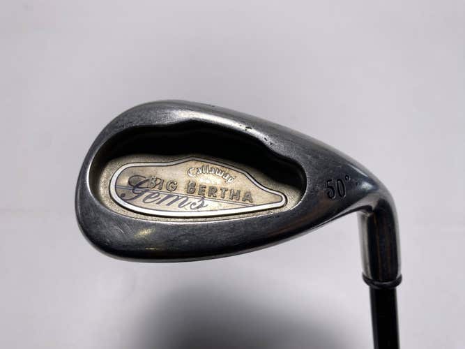 Callaway 2004 Big Bertha Gems Gap Wedge GW 50* Big Bertha Gems 65i Ladies RH