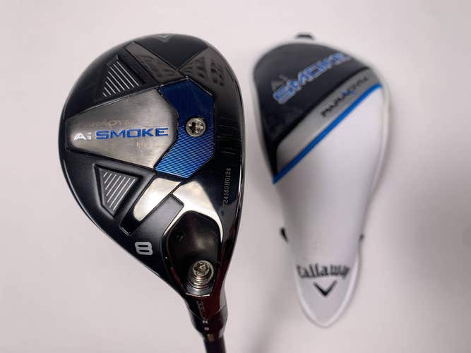Callaway Paradym Ai Smoke 8 Hybrid 33* Project X Cypher Sixty 5.5 Mens RH HC NEW
