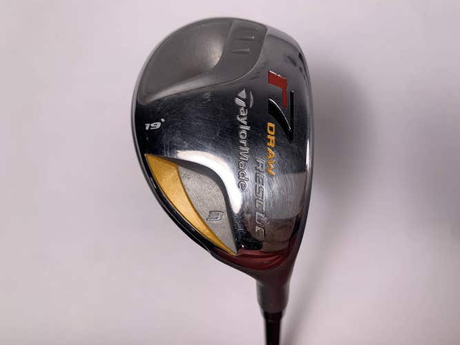TaylorMade R7 Draw 3 Hybrid 19* REAX Regular Graphite Mens RH