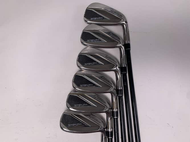 TaylorMade Stealth Iron Set 6-PW+GW Fujikura Ventus Red 6R Regular Mens RH