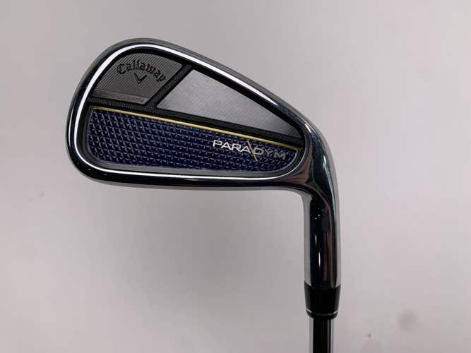 Callaway Paradym Single 7 Iron True Temper Elevate MPH 95g Stiff Steel RH NEW