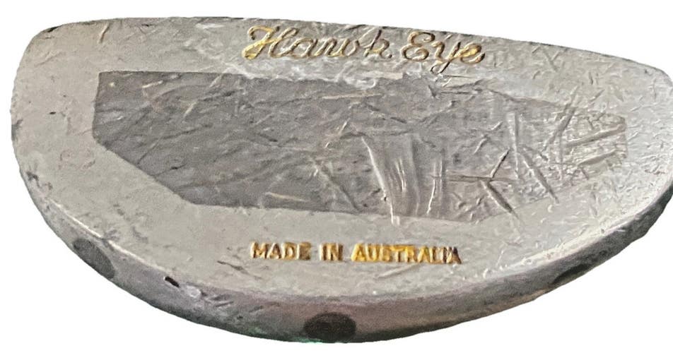 PGF Hawk Eye Mallet Putter Australia 3 Lead Weights RH Steel 35" Informer Grip