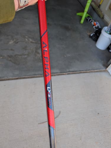 Senior Warrior Alpha LX3 Pro Left Hand Hockey Stick W28 Pro Stock (Used)