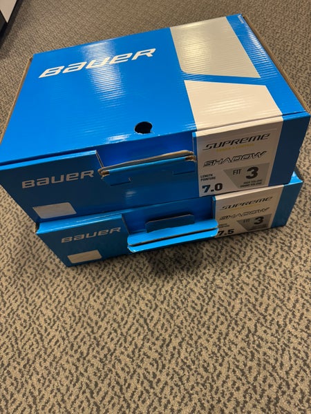 2-Pack Bauer Supreme Shadow Hockey Skates 7 (New)