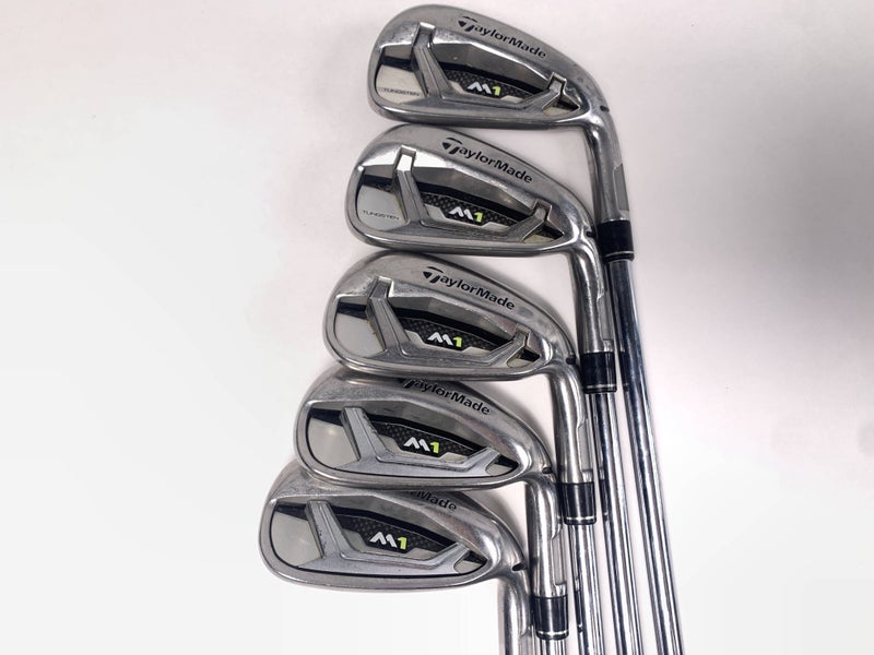 TaylorMade M1 Iron Set 5-PW KBS Tour C-Taper Regular Steel Mens RH- No 7i