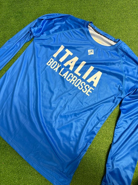 Italy box lacrosse long sleeve