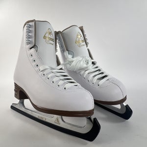 Jackson Ultima Excel Figure Ice Skates for Women/Girl, Size 4 Women's - White