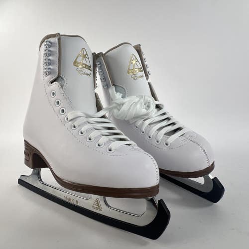 Jackson Ultima Excel Figure Ice Skates for Women/Girl, Size 4 Women's - White