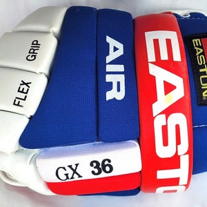 Share NOS Easton Air GX 36 Single Right Hand ONLY Hockey Glove Size 13.5" Red White Blue