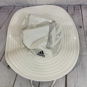 Adidas FK0714 Adult's 100% Polyester Safari Hat Putty White M/L