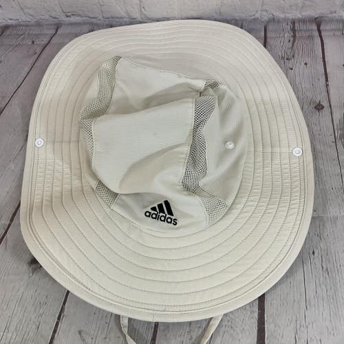Adidas FK0714 Adult's 100% Polyester Safari Hat Putty White M/L