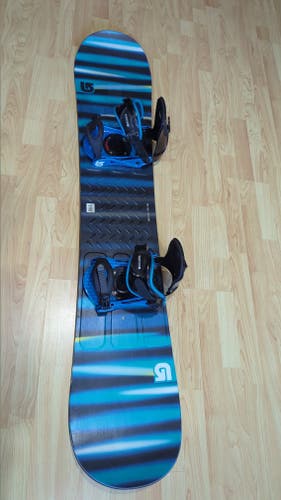 Burton LTR Snowboard 150cm Freestyle With Bindings sz S Soft Flex True Twin  (Used)