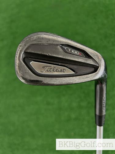 Titleist T100s Black Forged 48 Degree Gap Wedge / Stiff